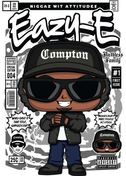 Eazy Z POP Funko Art T-shirt (Straight Out of Compton)