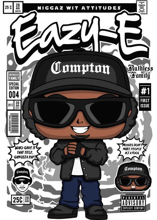 Eazy Z POP Funko Art T-shirt (Straight Out of Compton)