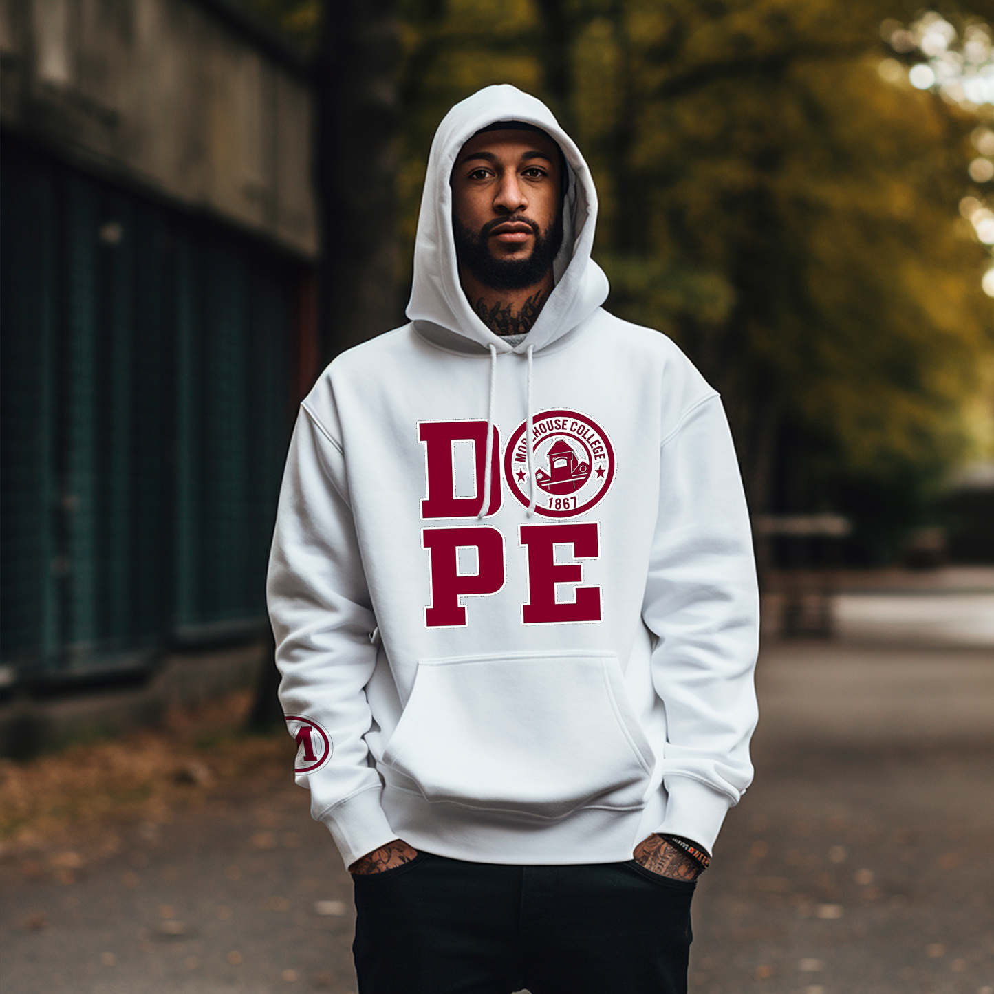 Custom DOPE HBCU • Handmade HTV apparel