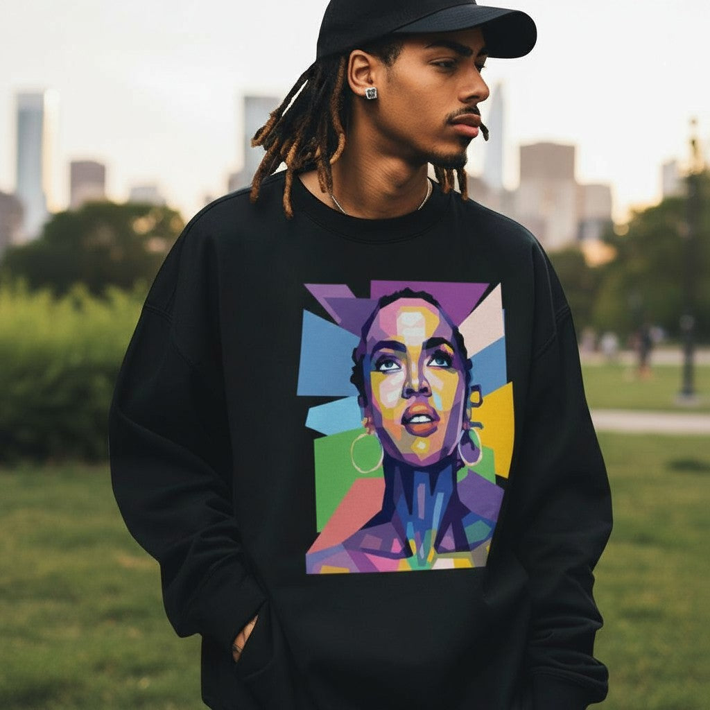 Lauryn Hill WPAP Digital Pop Art n Print