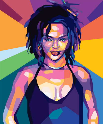 Lauryn Hill WPAP Pop Art Print n Apparel