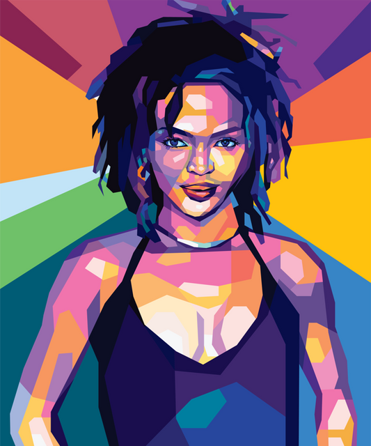Lauryn Hill WPAP Pop Art Print n Apparel