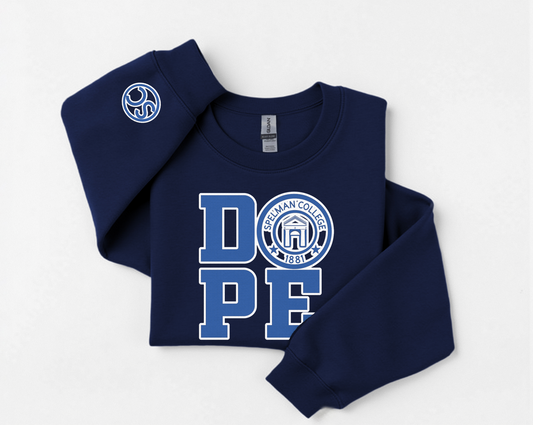 Custom DOPE HBCU • Handmade HTV apparel