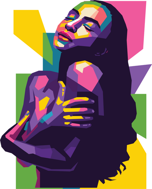 Sade WPAP Digital Pop Art