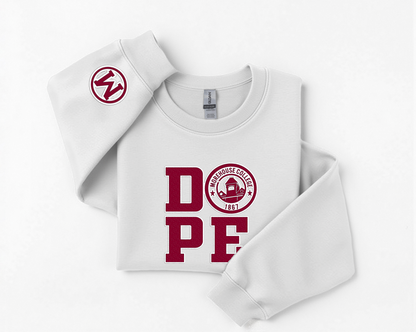 Custom DOPE HBCU • Handmade HTV apparel