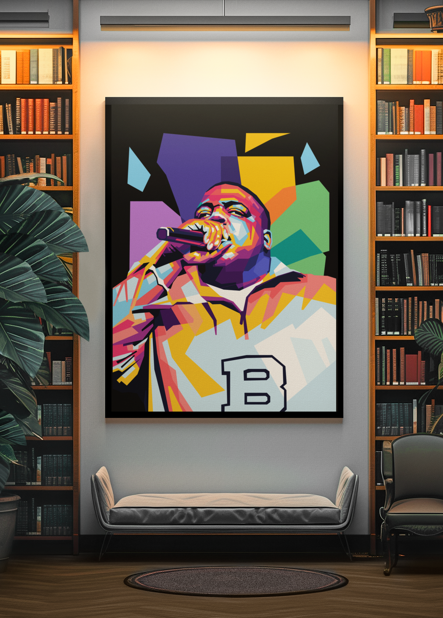 Biggie Smalls (The Notorious B.I.G.) WPAP Digital Pop Art