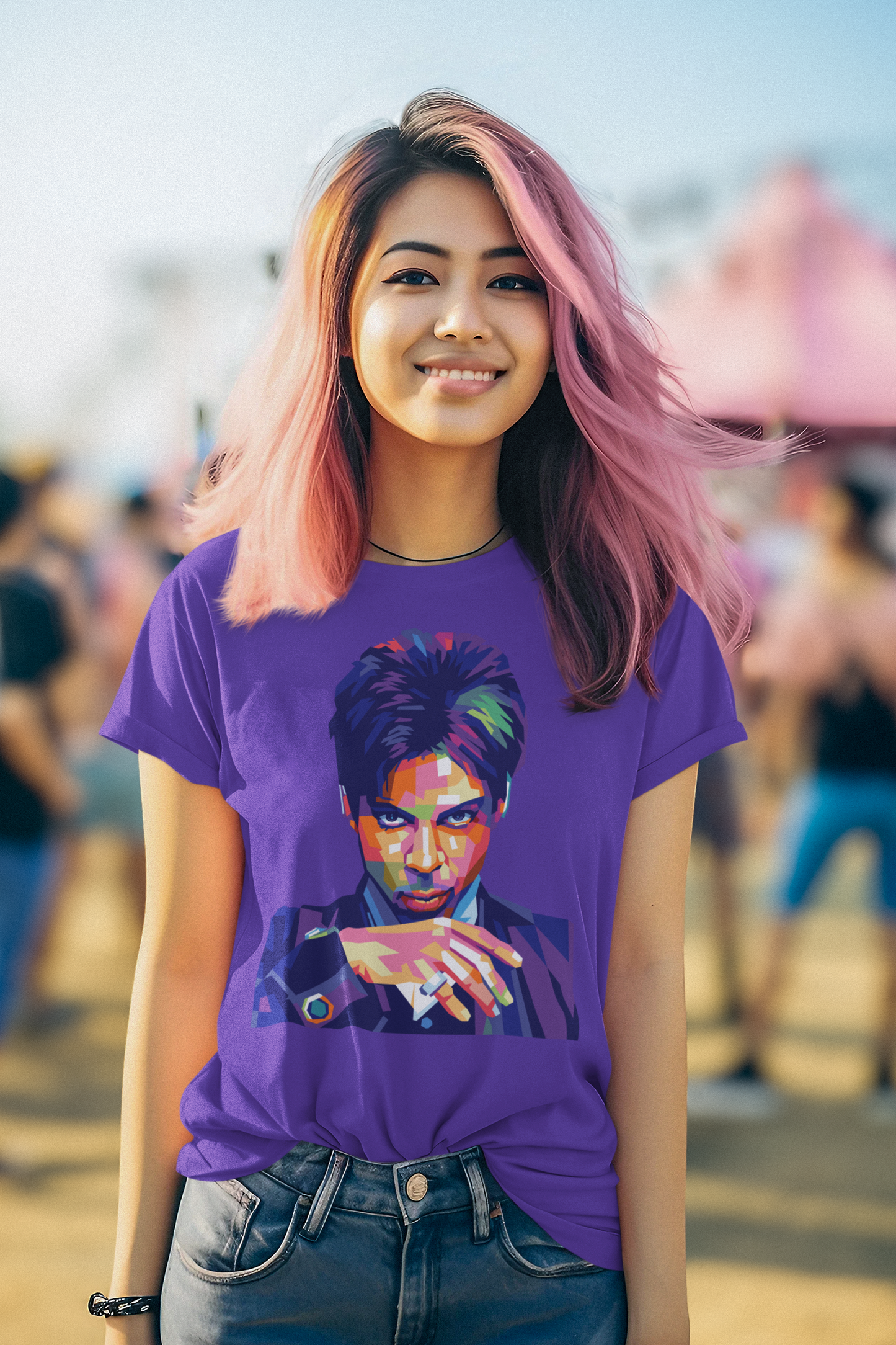 Prince WPAP Digital Pop Art