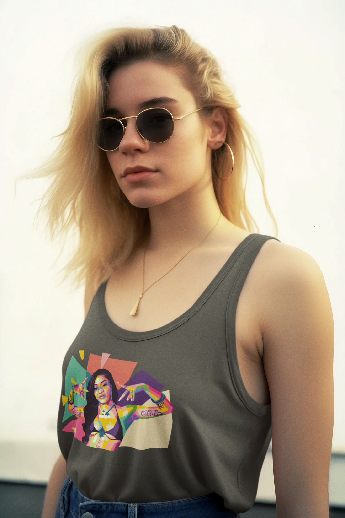 GloRilla  WPAP Pop Art Print & Apparel n Portrait