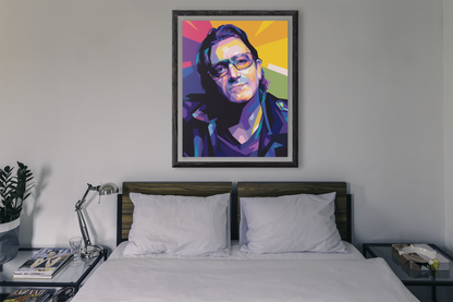 Bono WPAP Pop Art Print & Apparel