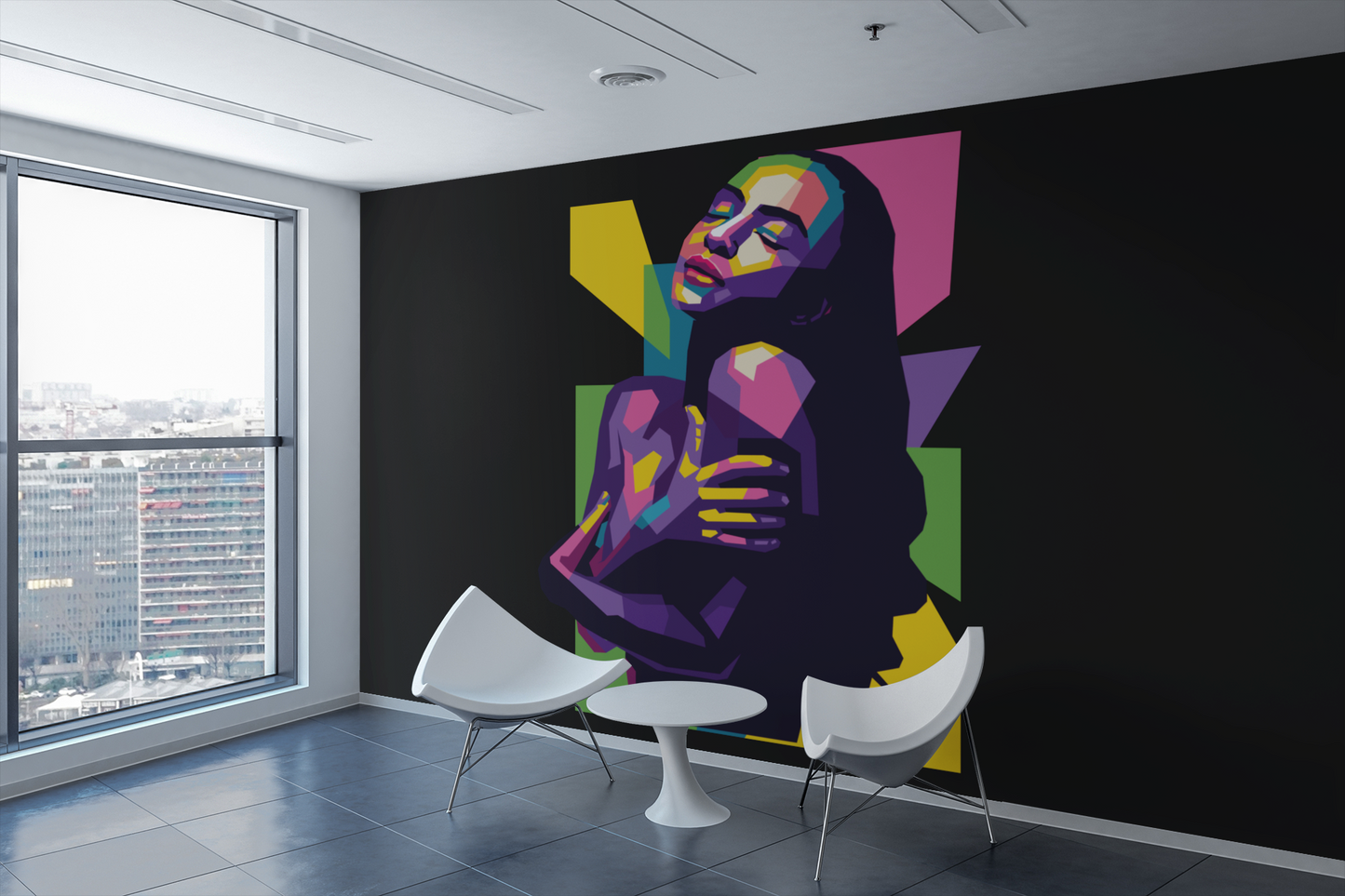 Sade WPAP Digital Pop Art