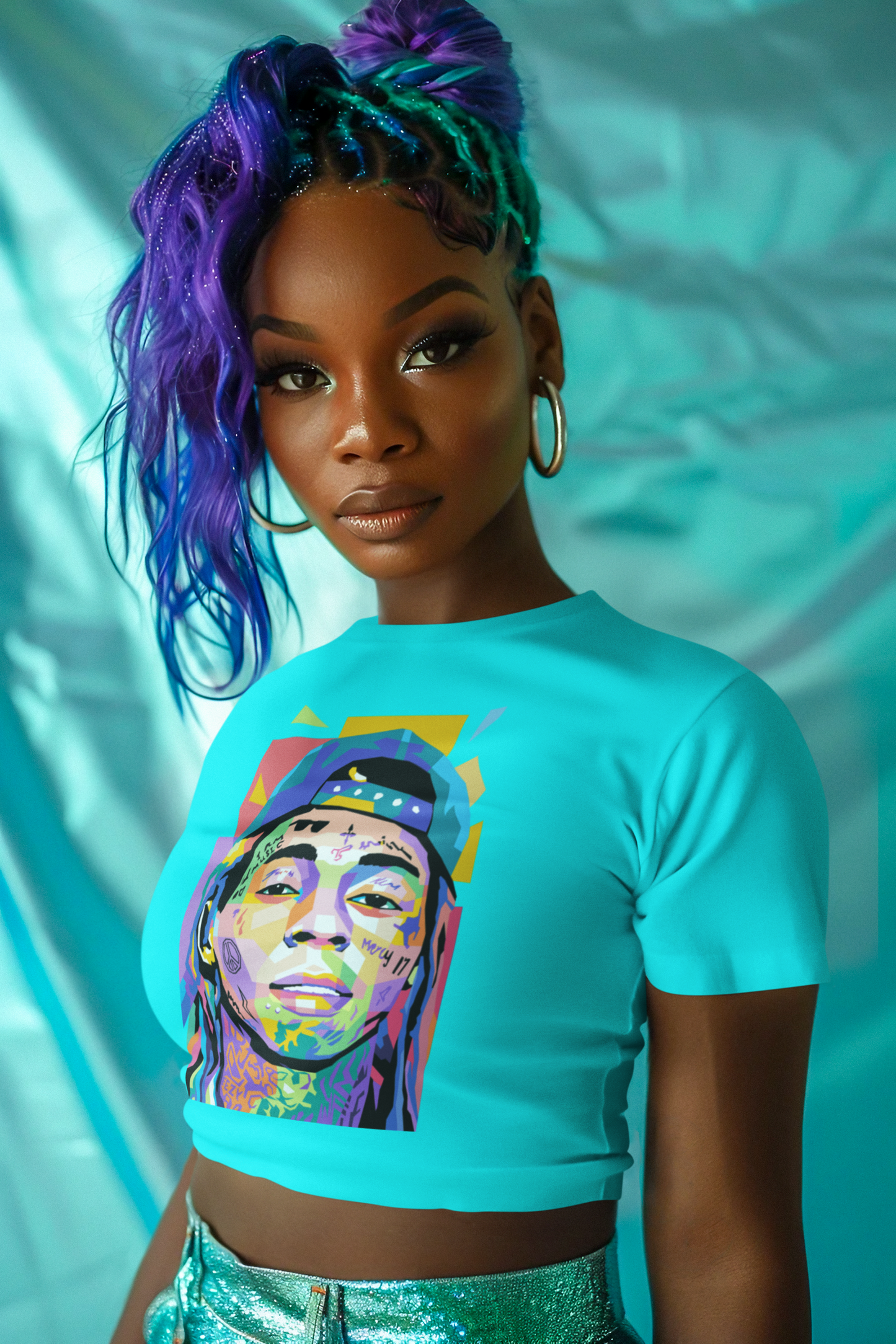 Lil Wayne WPAP Pop Art Print – Hip Hop Icon