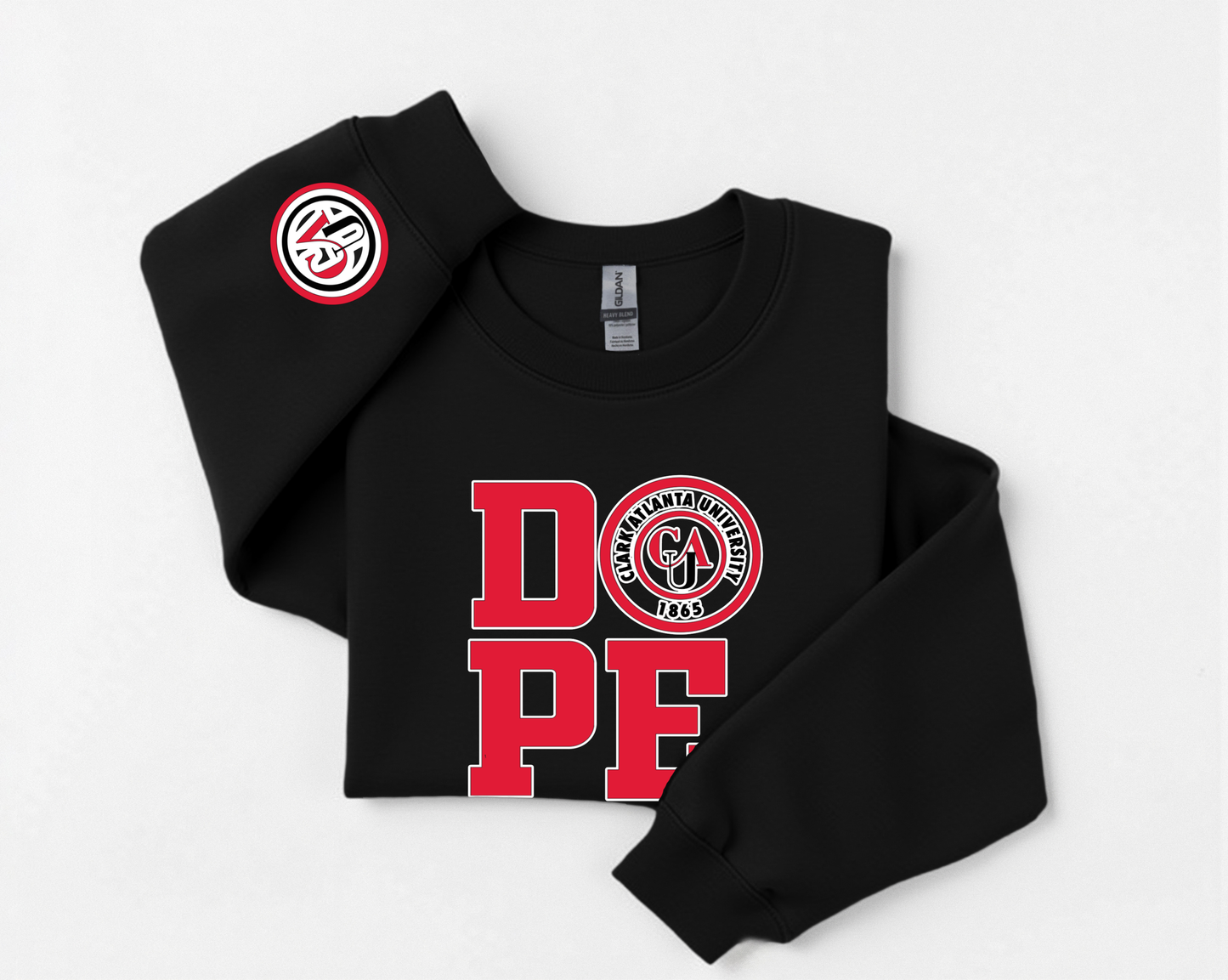 Custom DOPE HBCU • Handmade HTV apparel