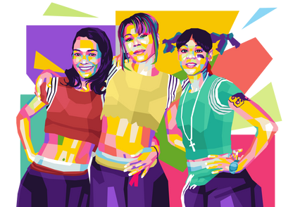TLC WPAP Digital Pop Art n Portriat