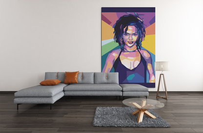 Lauryn Hill WPAP Pop Art Print n Apparel