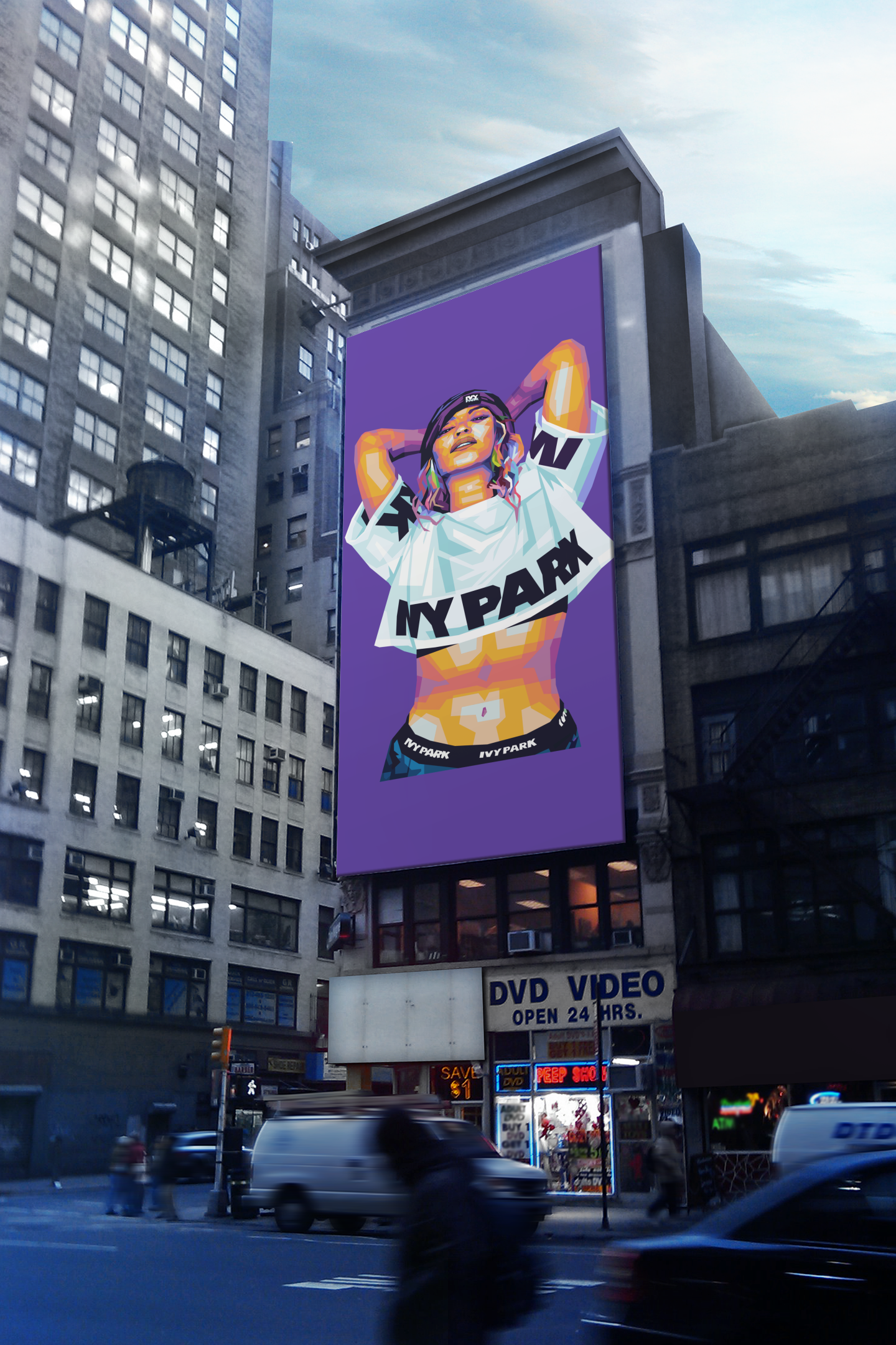 Beyoncé- Ivy Park WPAP Digital Pop Art