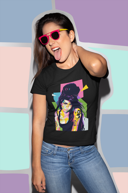Amy Winehouse Pop Art Print: British Music Legend