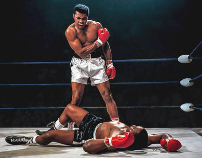 Muhammad Ali WPAP Digital Pop Art