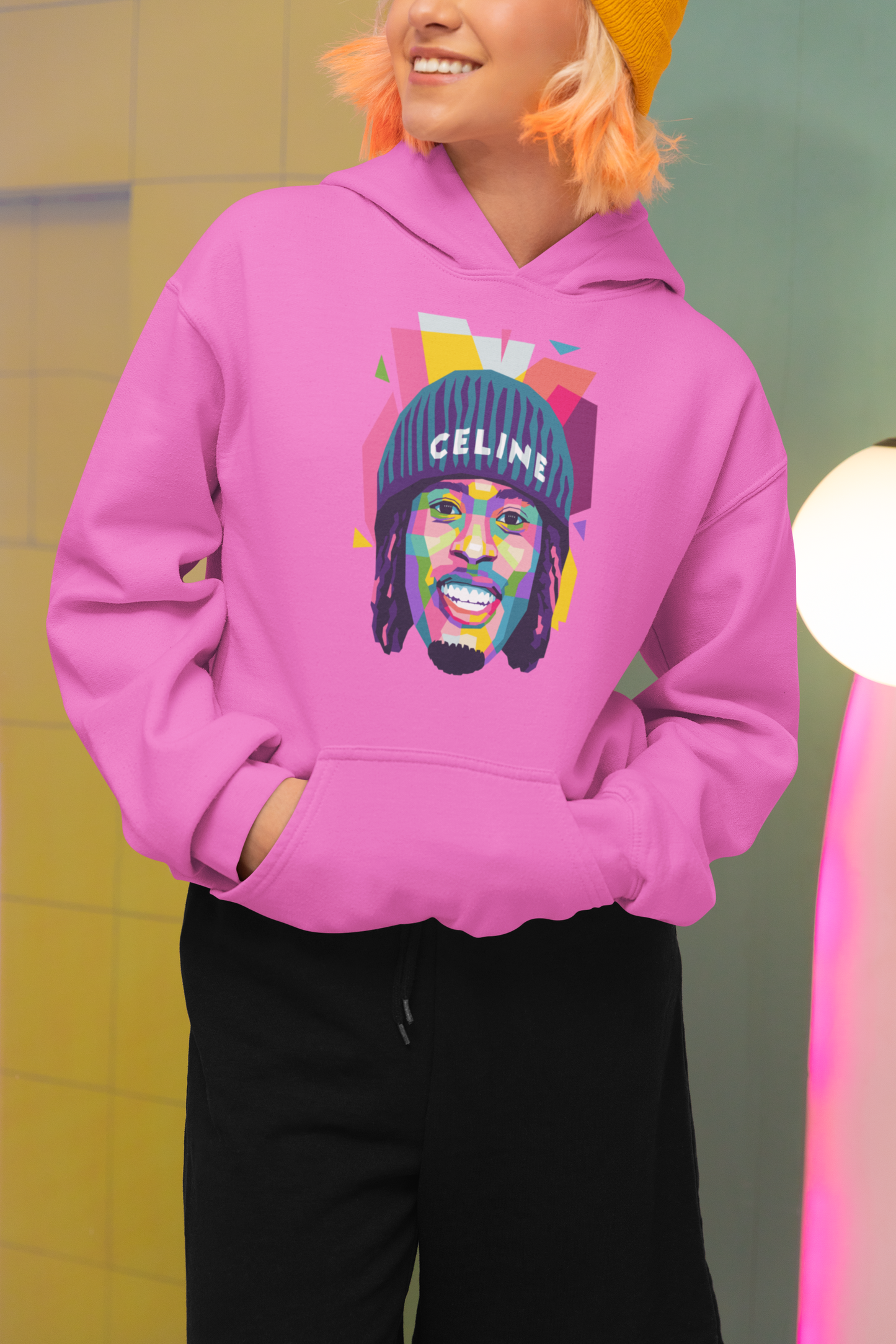 Kai Cenat Digital Pop Art n Portrait: Digital Content Influencer