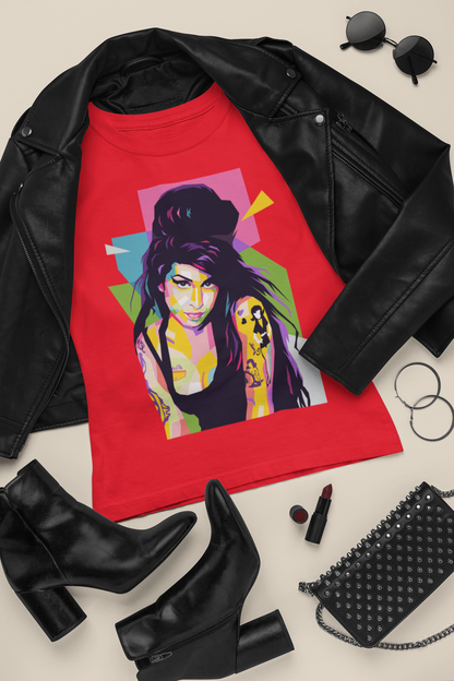 Amy Winehouse Pop Art Print: British Music Legend