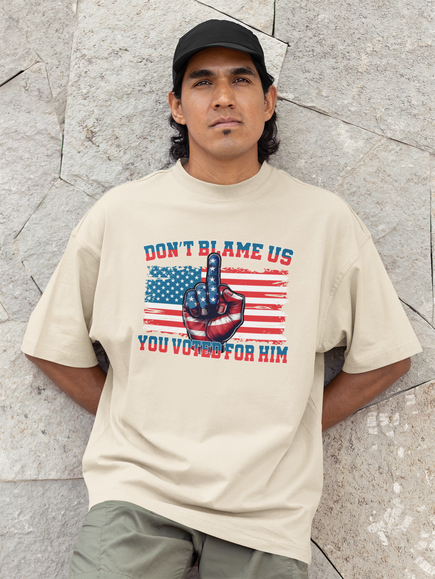 Don’t Blame Us, "FDT" Graphic Tshirt-Bold, Patriotic, and Unapologetic