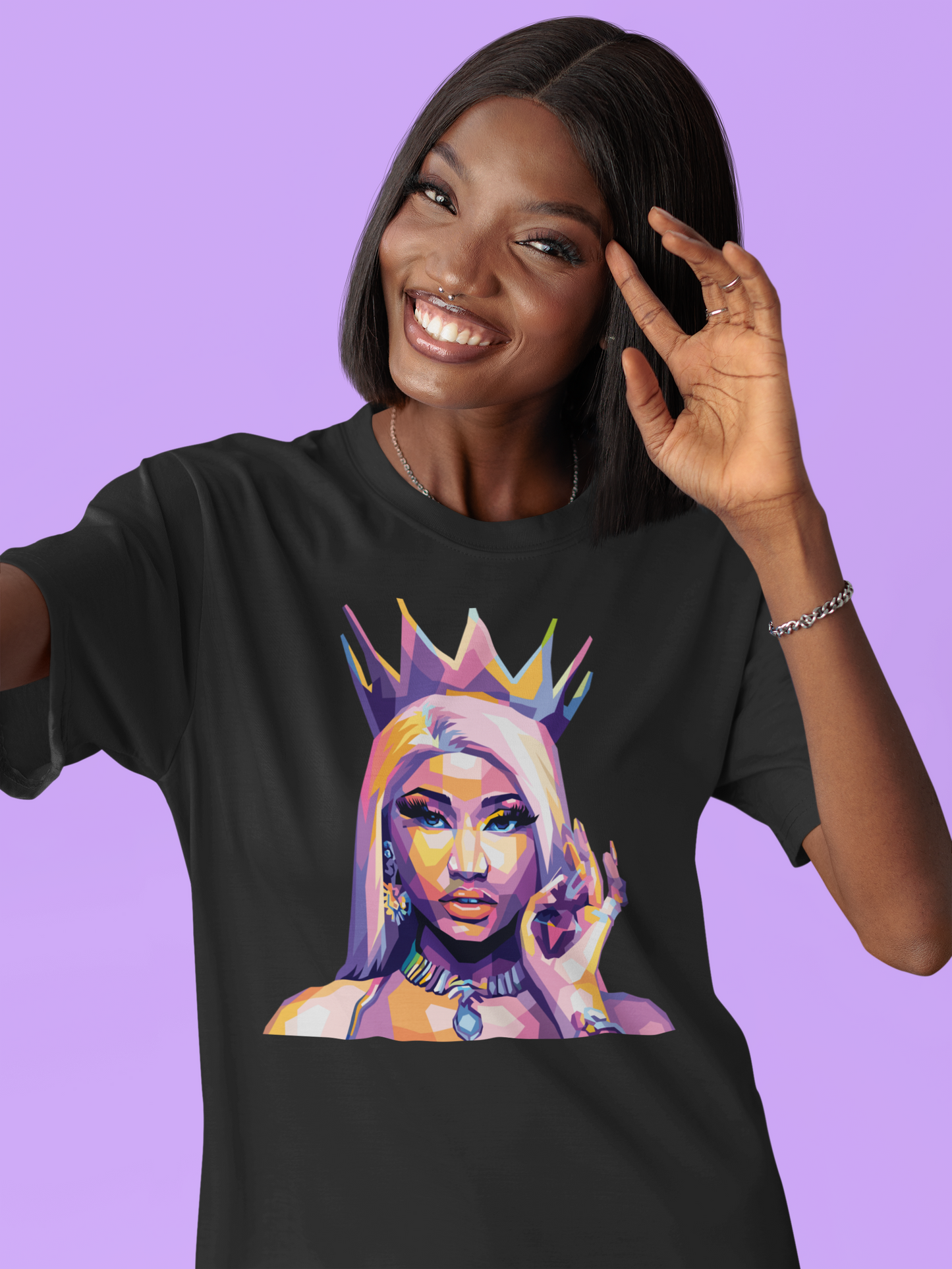Nicki Minaj WPAP Digital Pop Art n Print
