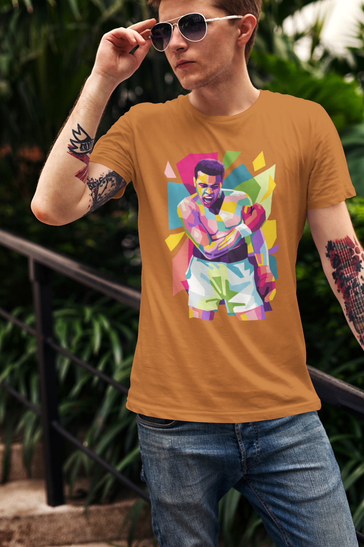 Muhammad Ali WPAP Digital Pop Art