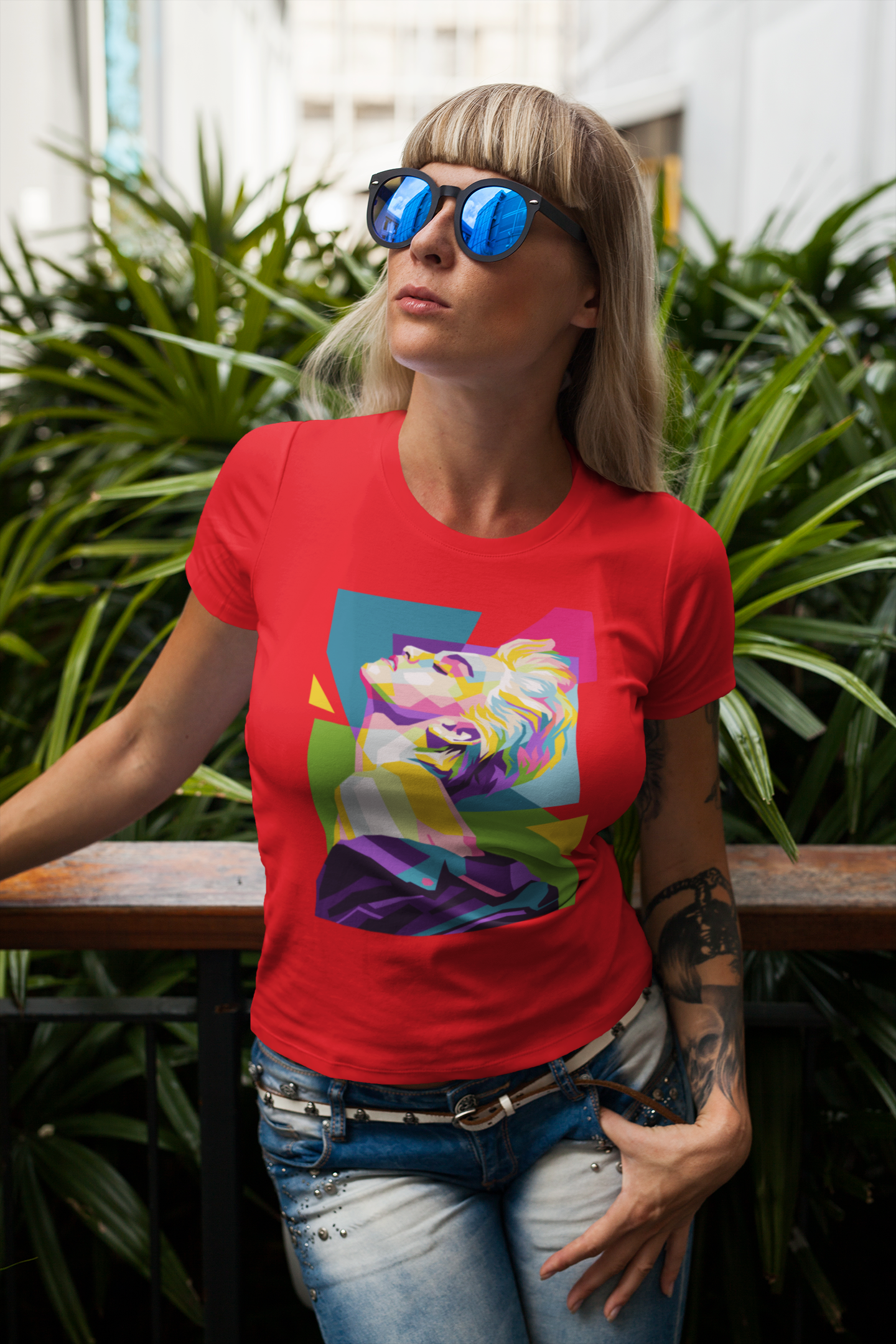 Madonna WPAP Pop Art Print n Portriat