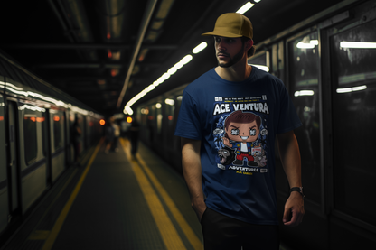 Ace Ventura Funko POP Art Tshirt (Pet Detective)