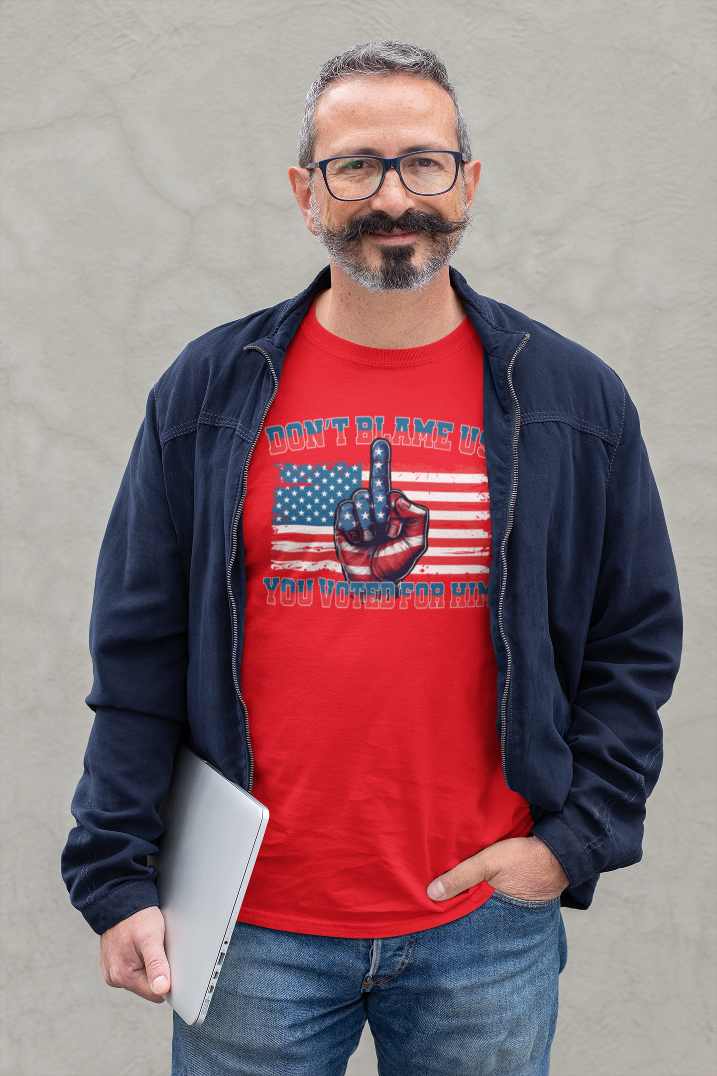 Don’t Blame Us, "FDT" Graphic Tshirt-Bold, Patriotic, and Unapologetic