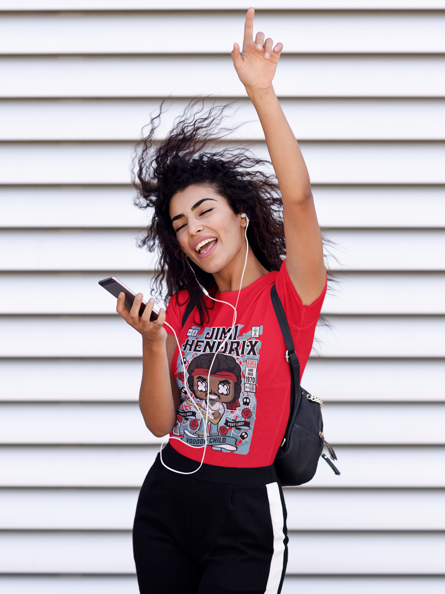 Jim Hendrix Funko POP Art T-Shirt (VooDoo Child)