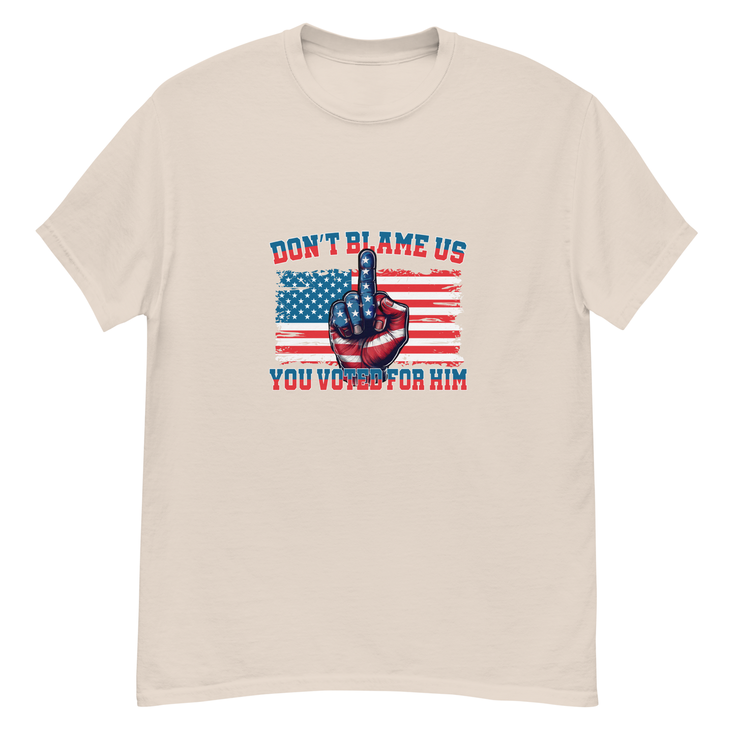 Don’t Blame Us, "FDT" Graphic Tshirt-Bold, Patriotic, and Unapologetic