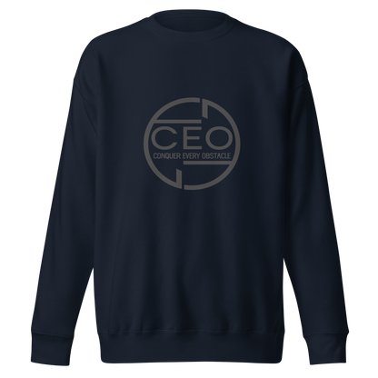 CEO (Conquer Every Obstacle) Sweatshirt – Hustle. Grind. Conquer. Succeed