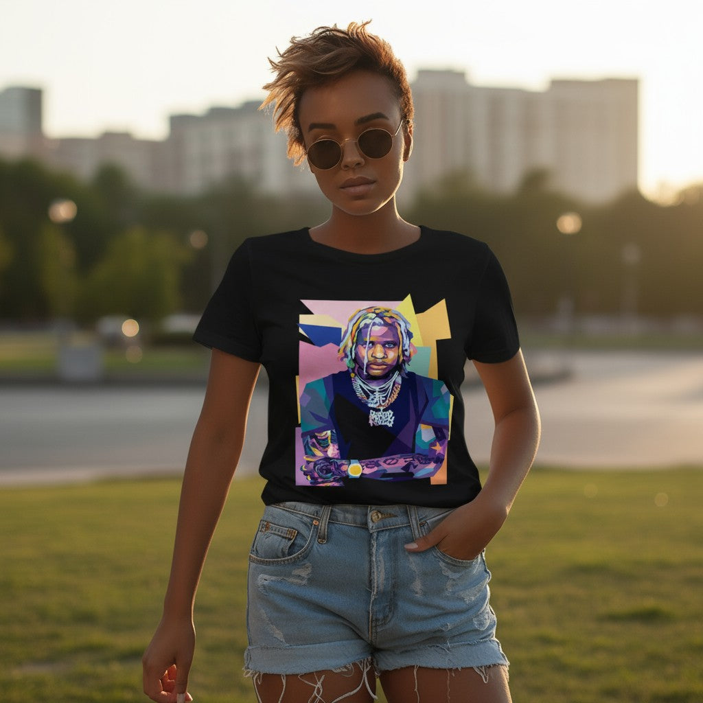 Lil Durk WPAP Digital Pop Art n Print