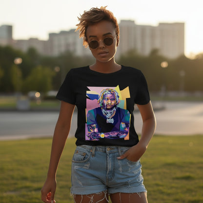 Lil Durk WPAP Digital Pop Art n Print