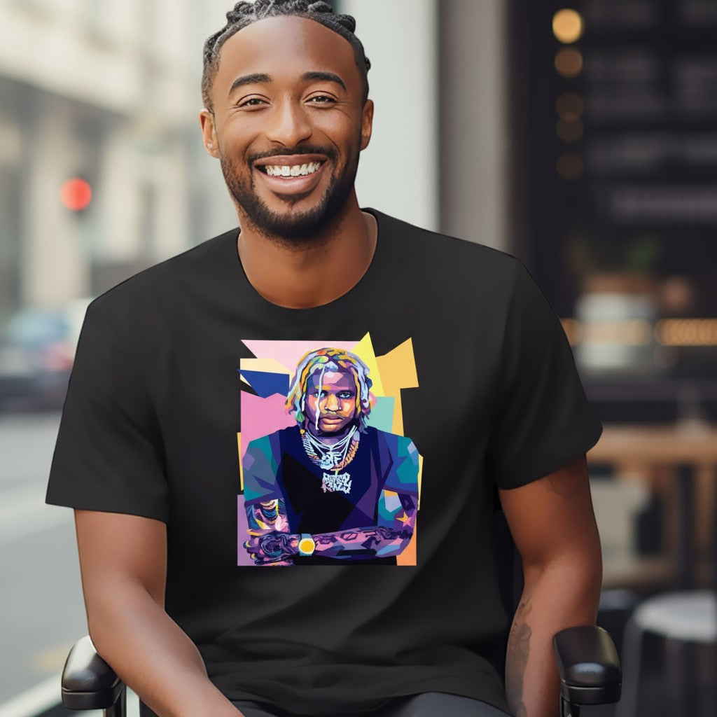 Lil Durk WPAP Digital Pop Art n Print