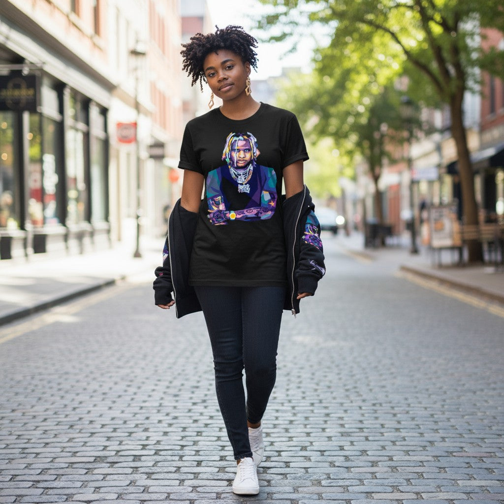 Lil Durk WPAP Digital Pop Art n Print