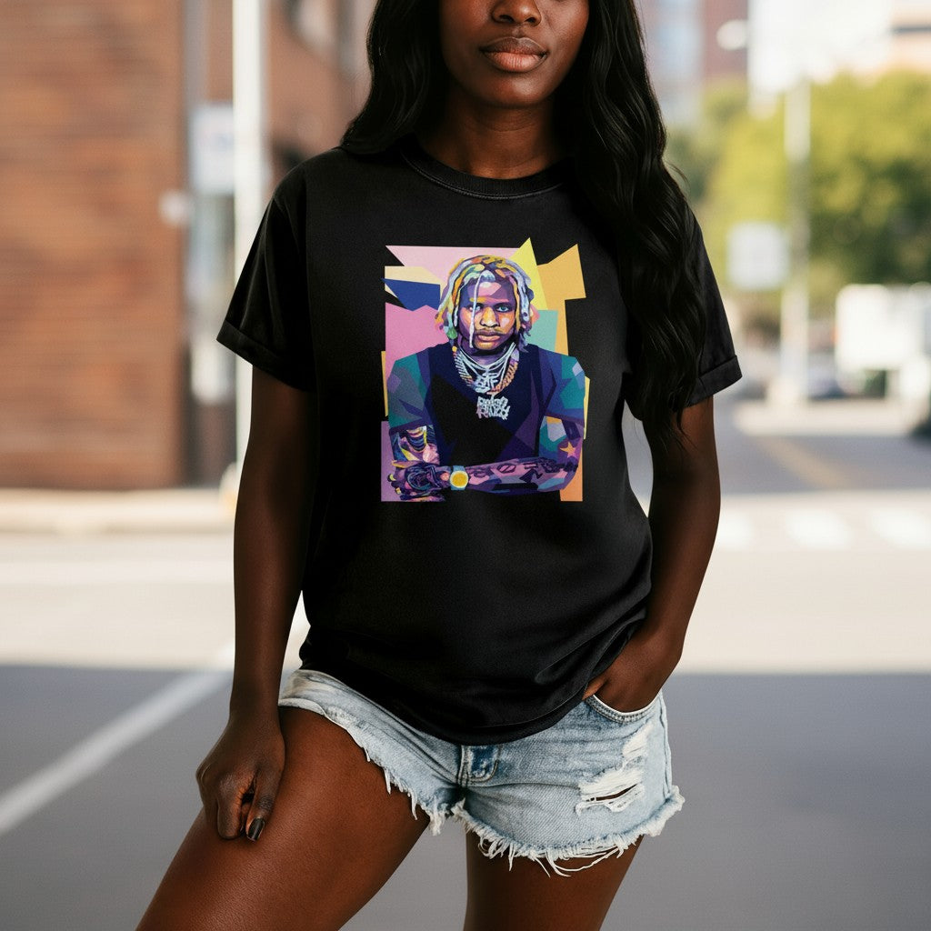 Lil Durk WPAP Digital Pop Art n Print