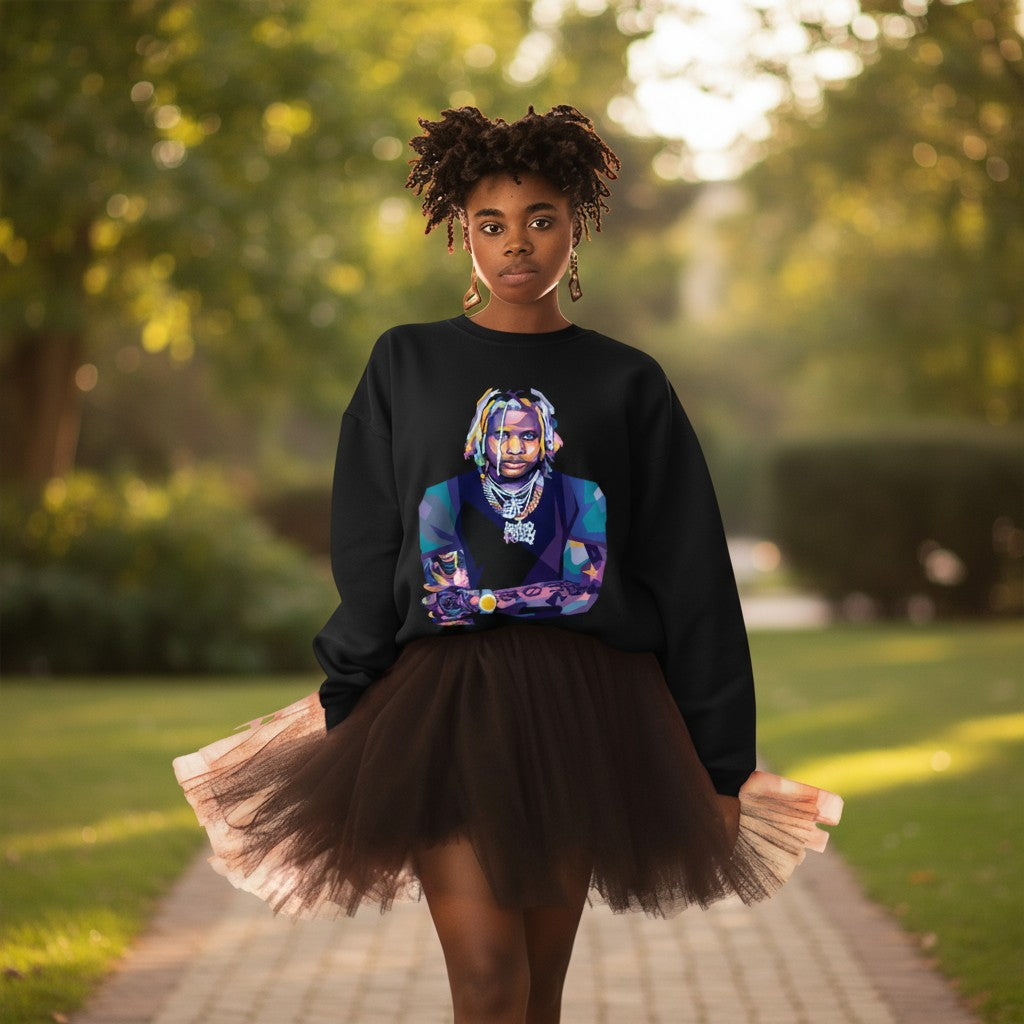 Lil Durk WPAP Digital Pop Art n Print