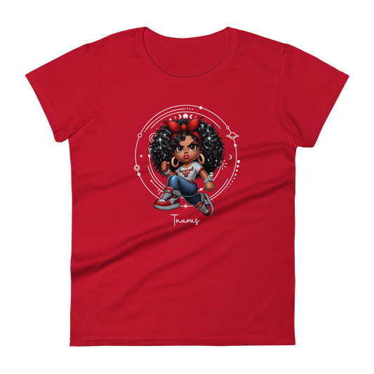 Zodiac Taurus Baddies -Original Design Fashion Fit T-Shirt